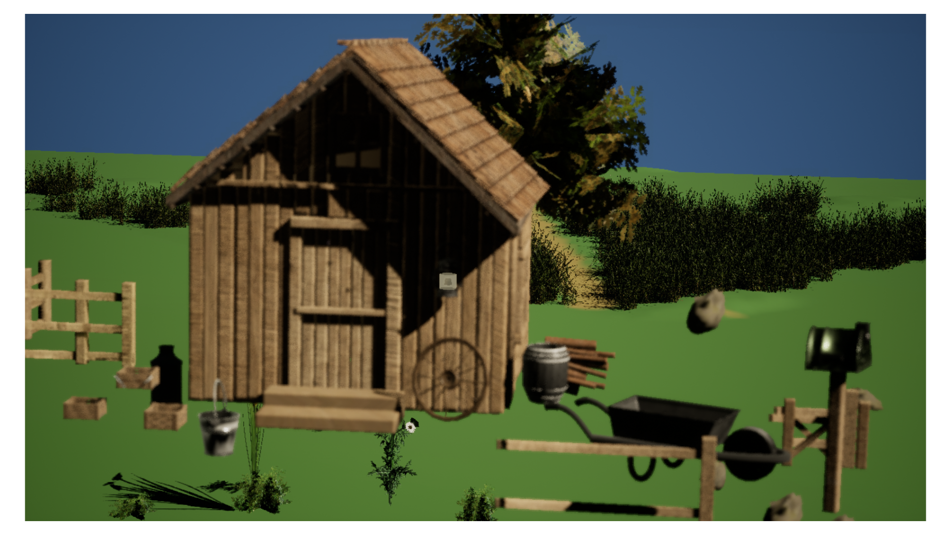 Rustic Exterior Environment
