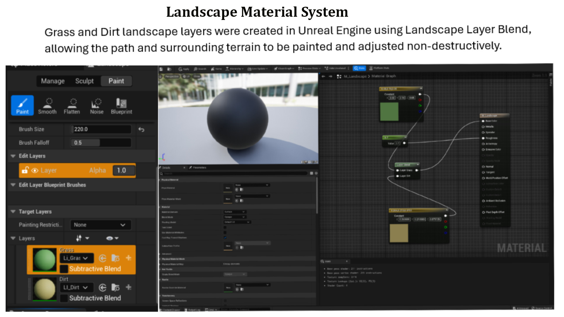 Landscape Material Setup